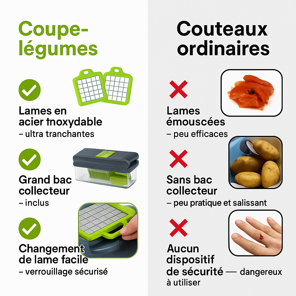 Coupes légumes Multifonction