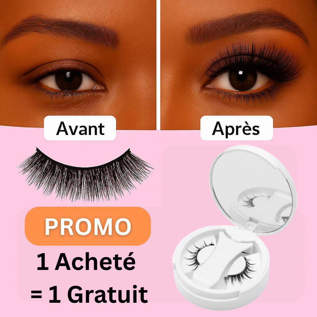 Cils Magnétiques Réutilisables Plus de 15 Fois