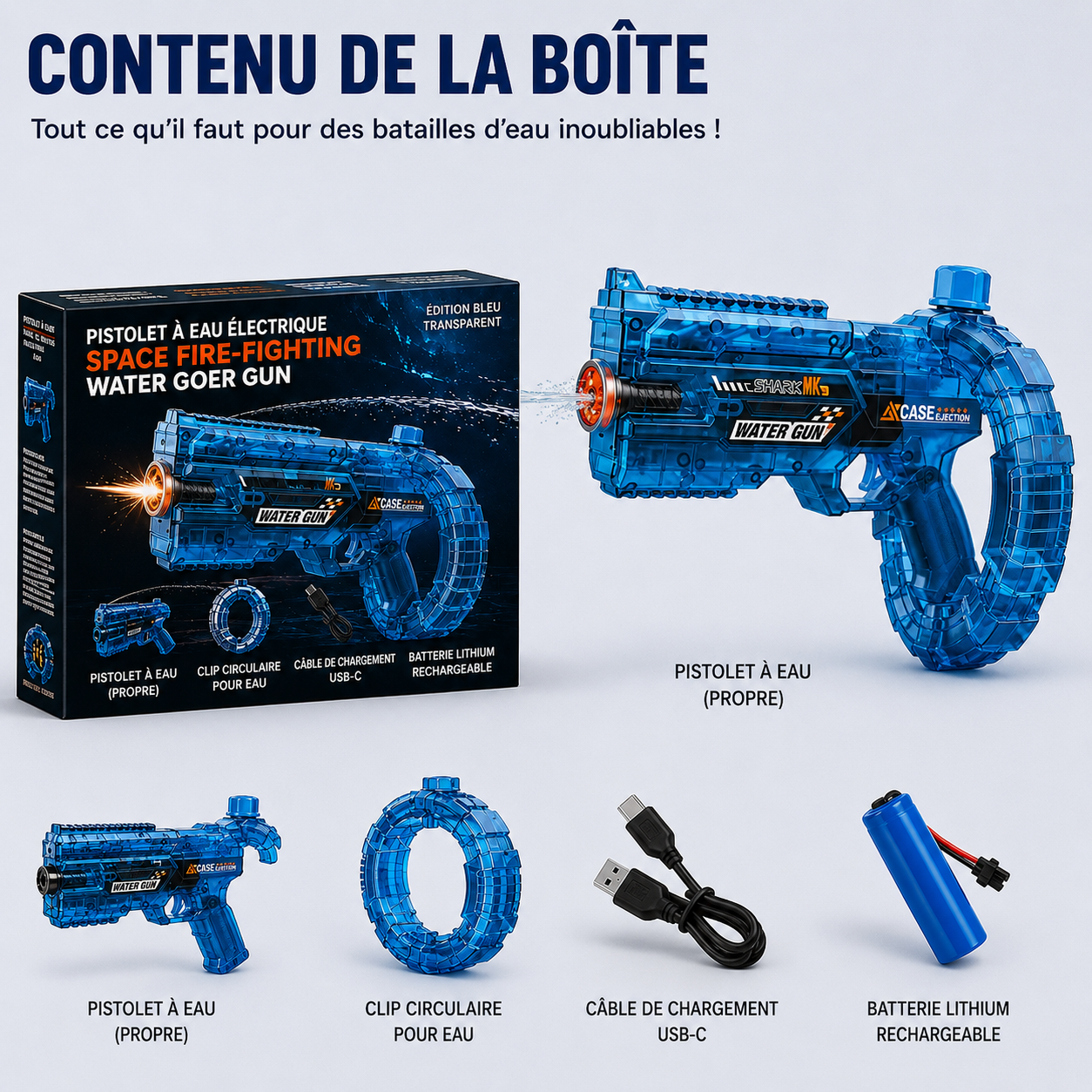 Pistolet à eau pour enfant