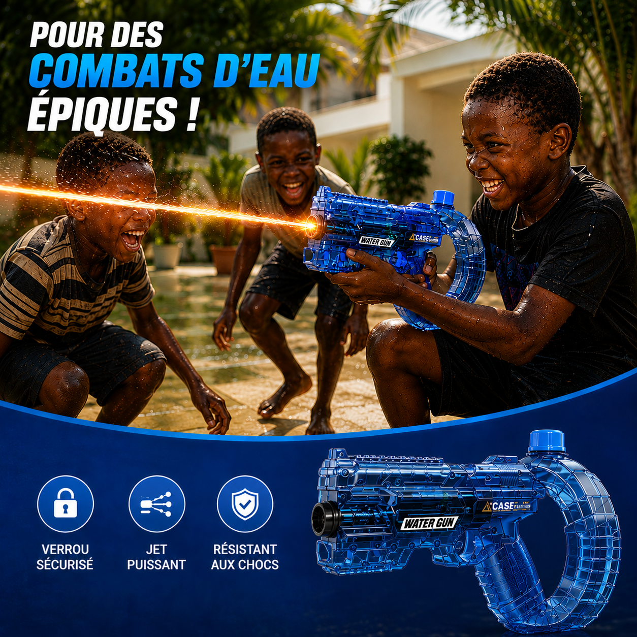 Pistolet à eau pour enfant